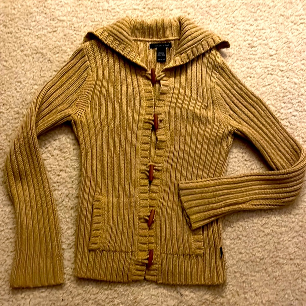 A&F chunky knit cardigan